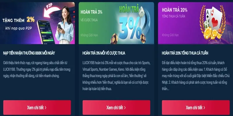 Các chương trình khuyến mãi j88vip0 app